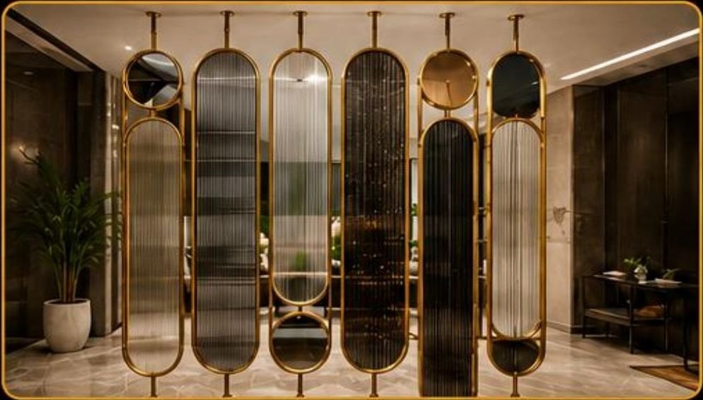 PVD Capsule Partition by GAD Furnitures