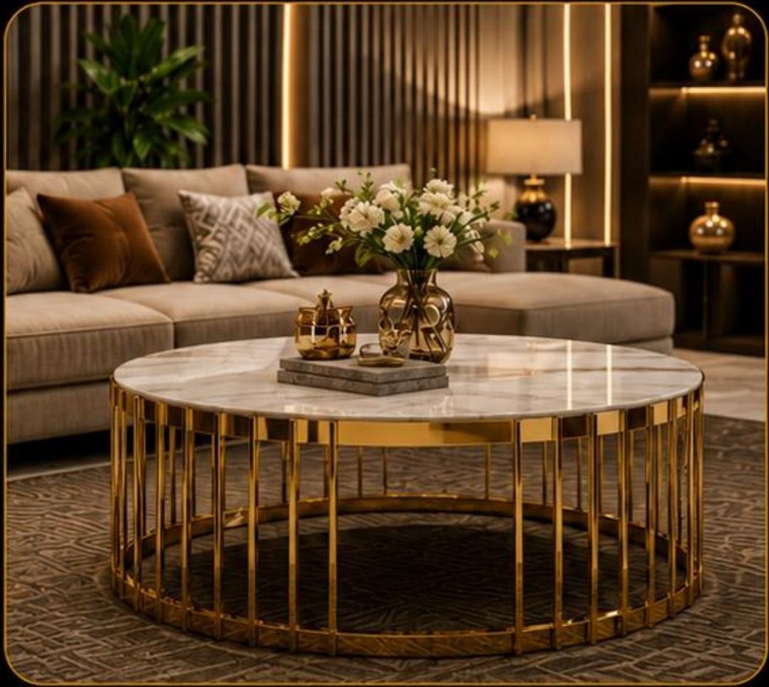 PVD Center Table by GAD Furnitures