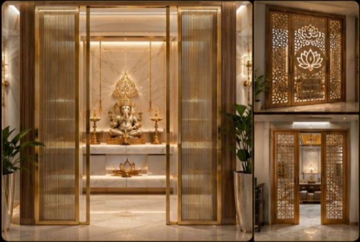Profile Pooja Door by GAD Furnitures