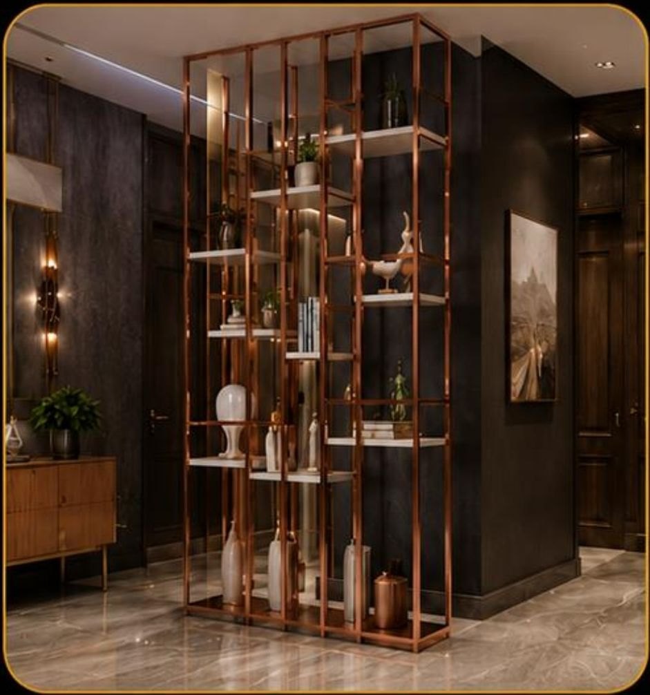 PVD Rack Partition by GAD Furnitures